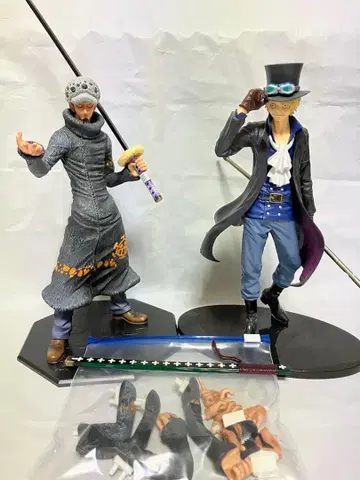 [ 상자 없음 ] 원피스 로우&사보 피규어 세트