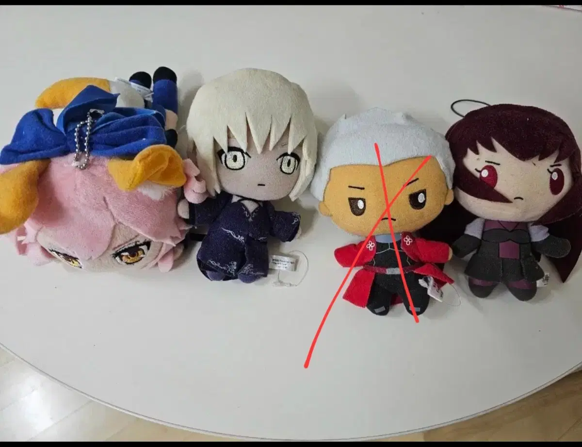 Fate Stay Night Heavens Feel Mochi Mochi Mascot Plush Doll Keychain - 2 Inch Stuffed Toy