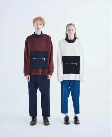 cullni 크루니 모크넥 퍼 니트