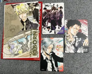 아마노 아키라 전시회 마그넷 스티커 엽서 세트