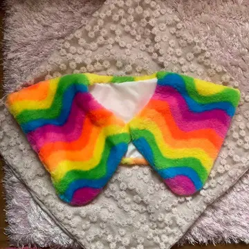 탈부착 카라 레인보우 개성있는 패션 아이템