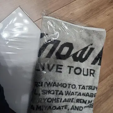 SnowMan LABO 타월 팜플렛 2022 투어