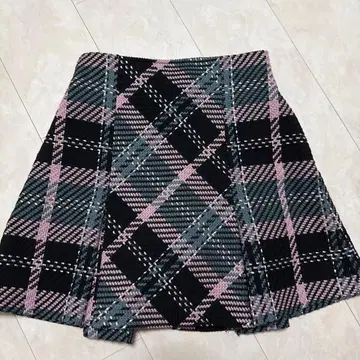 SNIDEL 로빙 체크 미니 스커트 사이즈 0