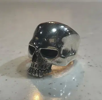 크레이지 피그 키이스 반지 스컬 반지 19호 실버