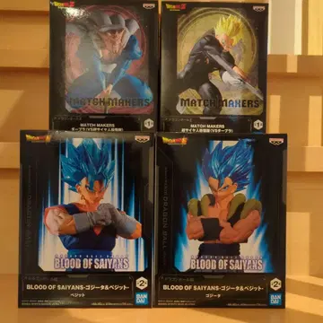 드래곤볼 피규어 4체 세트