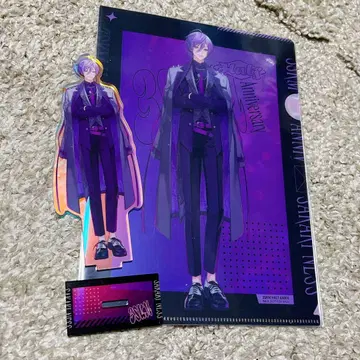 사카키 네스 아크릴 스탠드 3SKM 클리어 파일 오로라 하프 애니버서리