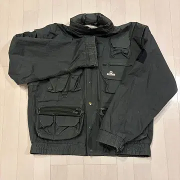 90s 낚시용 자켓 멀티 포켓 박스 실루엣