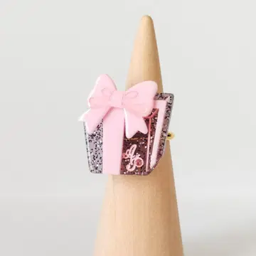 Angelic Pretty 선물 리본 링