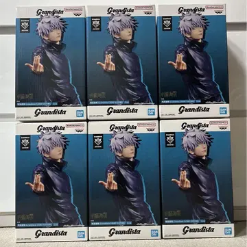 주술회전 Grandista GOJO 고죠 사토루 피규어 6개 세트