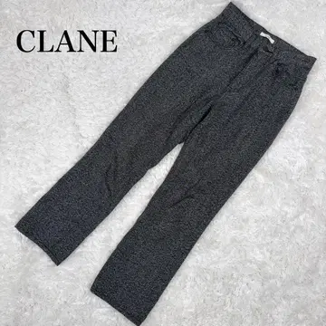 새상품급 CLANE 슬림 앵클 데님 팬츠 블랙 XS 사이즈