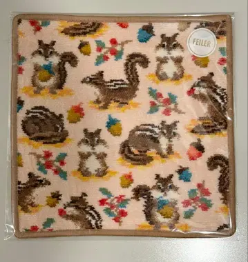 미개봉 WEB 한정판 페이 시마시마리스 손수건 베이지