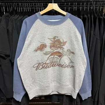 [ 즉발 ] 버드와이저 맨투맨 L 상당