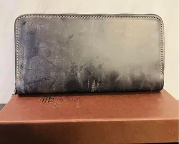 화이트 하우스 콕스 백악관 지퍼 라운드 장지갑 네이비