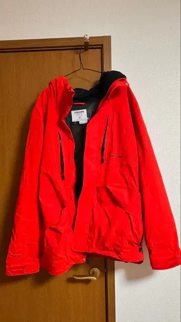 VOLCOM GORE-TEX 스노우보드 자켓 레드