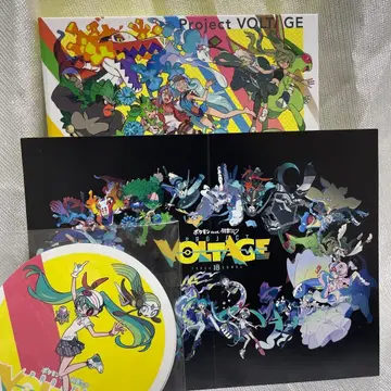 미사용 새상품 ProjectVOLTAGE 코스터 포함