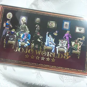 죠죠의 기묘한 모험 죠죠월드3 아크릴 보드