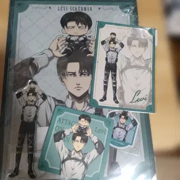 진격의 거인 리바이 마루이 다꼬 시리즈 아크릴 스탠드 굿즈 세트