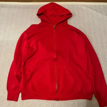 80s 초기 택 JERZEES by RUSSEL 풀집업 후드티 L