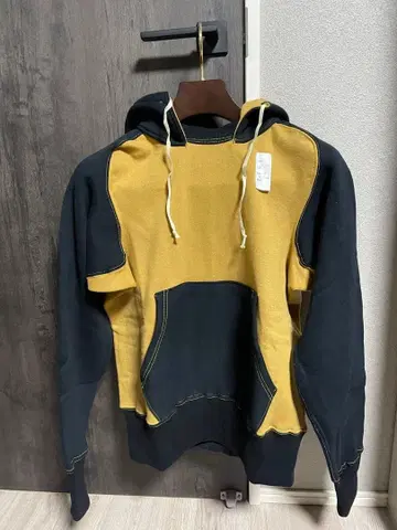 쿠시맨 후가공 후드티 투톤