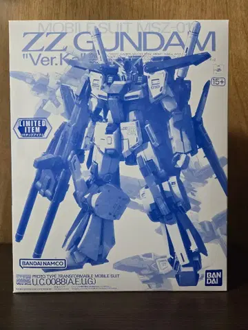 MG 1/100 더블 제타 건담 Ver.Ka [클리어 컬러]