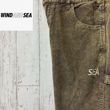 [ 초레어 ] WIND AND SEA 윈드앤씨 코듀로이 워크 팬츠