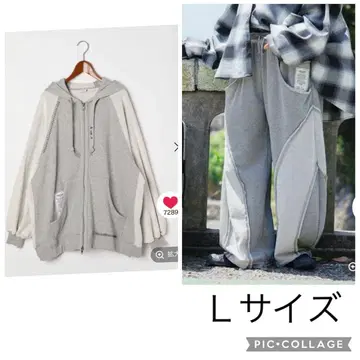 니코앤드 [be with M] 미사요 팬츠&후드티 세트