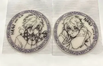 블루 록 나기 세이시로 원화전 클리어 시트 코스터