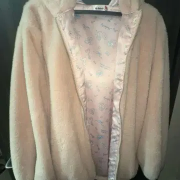 아베일 마이멜로디 귀 달린 후드티 아우터 퍼 M 사이즈