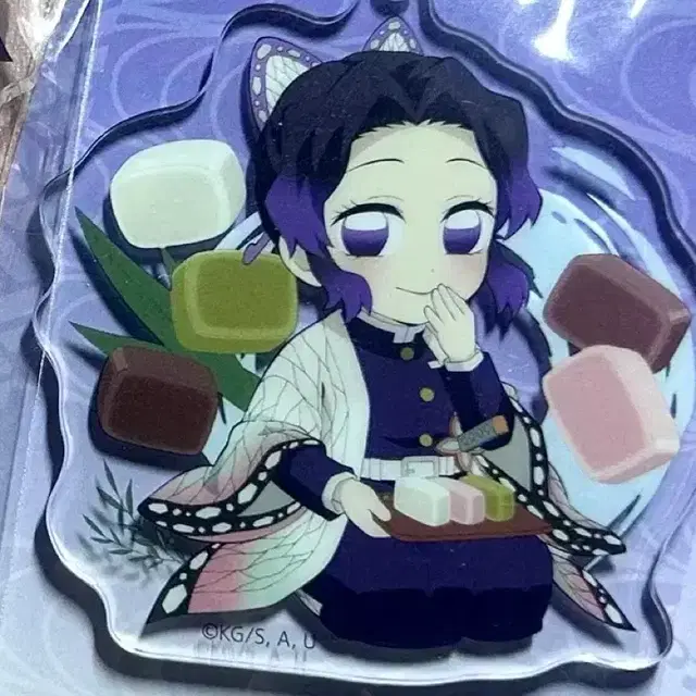 귀멸의 칼날 코쵸우 시노부 츠유리 카나오 아크릴 스탠드 딸기 전집중전