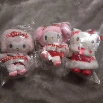 마이멜로디 마이스위트 피아노 헬로키티 봉제 인형 세트