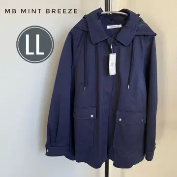 미사용 택 포함 MT mint breeze 코트 네이비