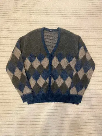 SHIPS 아가일 가디건 L 사이즈