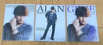 GENERATIONS 2.0 시라하마 아란 포토 카드 세트
