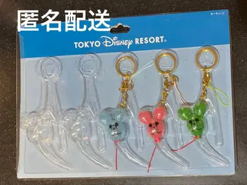 디즈니 리조트 벌룬 키체인 3개 새상품