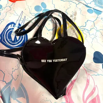 SEE YOU YESTERDAY 하트형 숄더백