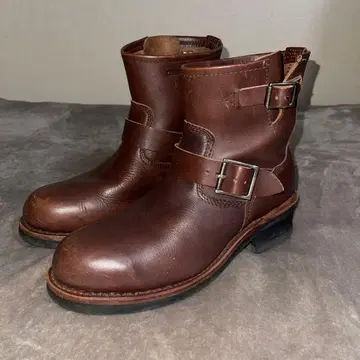 CEDAR CREST 시더 크레스트 천연 가죽 레더 엔지니어 부츠