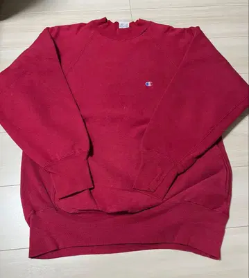 champion madeinUSA 90s 모크넥 후드티