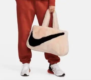 [ NIKE ] 인조 모피 토트백