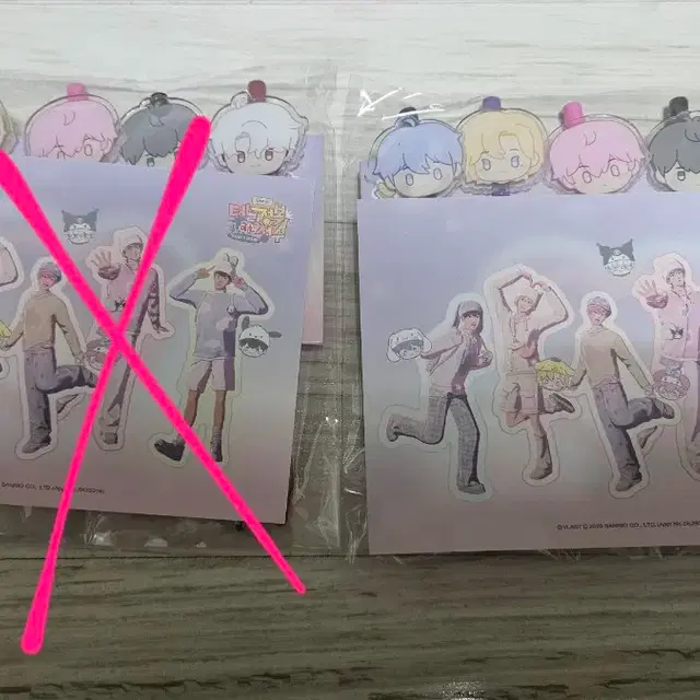 플뿌 포카앨범 버프즈 볼펜 세트 + 엽서