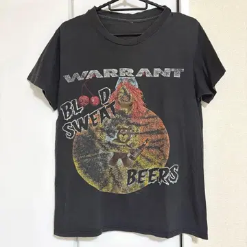 WARRANT 워렌트 1990 90s 핀업 BEERS 티셔츠