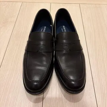 KENFORD 블랙 가죽 로퍼