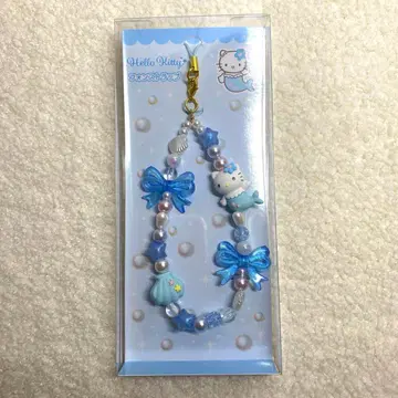 헬로키티 폰 스트랩 머메이드 스트랩 귀여운 1개