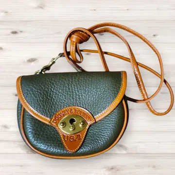 Dooney & Bourke 천연 가죽 미니 숄더백 USA 제조