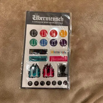 G-DRAGON 2025 WORLD TOUR 스티커 세트