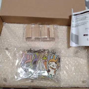 후쿠 후쿠 냥코 십이지 러버 스트랩 세트