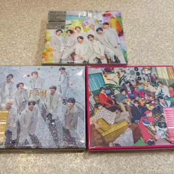 timelesz [ FAM ] 앨범 3가지 형태 세트