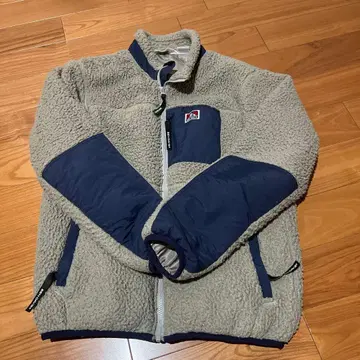 벤 데이비스 플리스 자켓 M 베이지/네이비