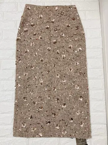 스팽글 롱 스커트 빅