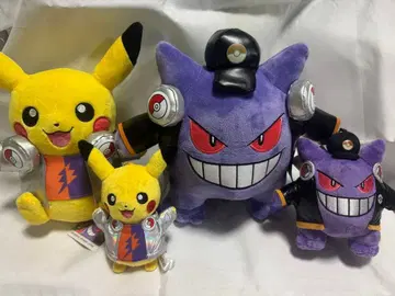 USJ 한정판 포켓몬 DJ 피카츄 DJ 겐가 할로윈 4종 세트
