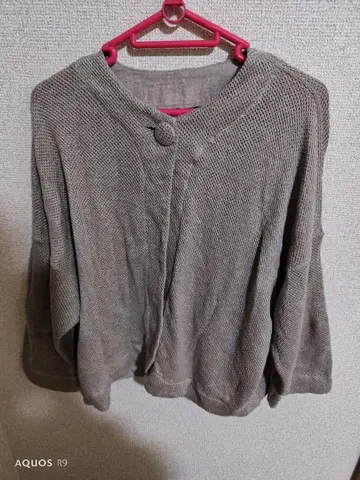 나카가와 마사시치 상점 린넨 가디건